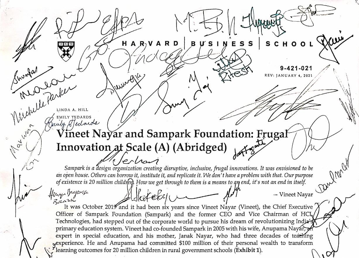 Recognized by Forbes and Foreign Policy Magazine and featured as a Harvard Sampark as an non-profit organization in India