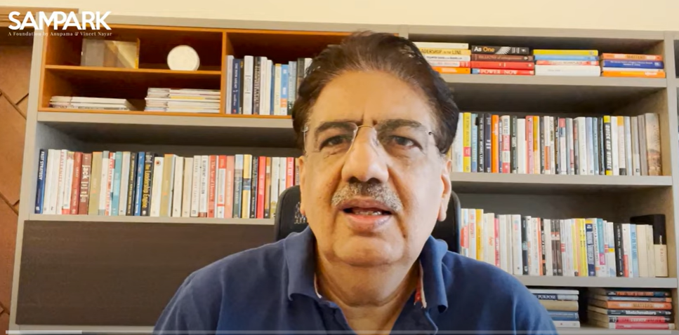 Mr. Vineet Nayar's Message for Teachers : Sampark launches free 'Healthline' for COVID consultation